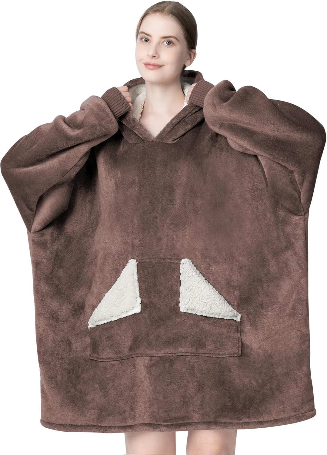Touchat Wearable Blanket Hoodie for Ultimate Warmth and Comfort