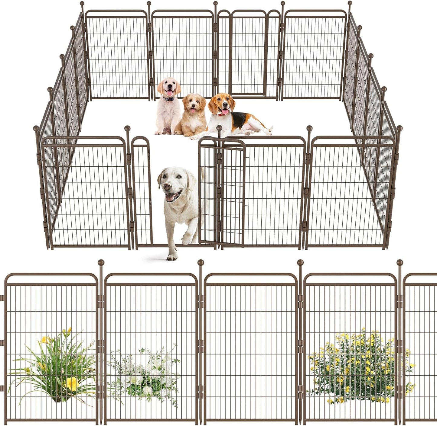 Gardner Pet Dog Playpen: Safe, Sturdy, and Versatile for Dogs