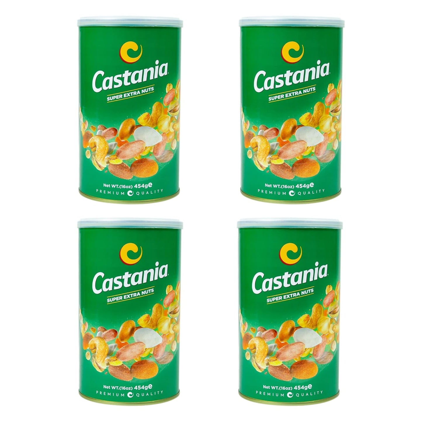 Castania BBQ Lebanese Mixed Nuts Super Extra Snack Mix 16oz