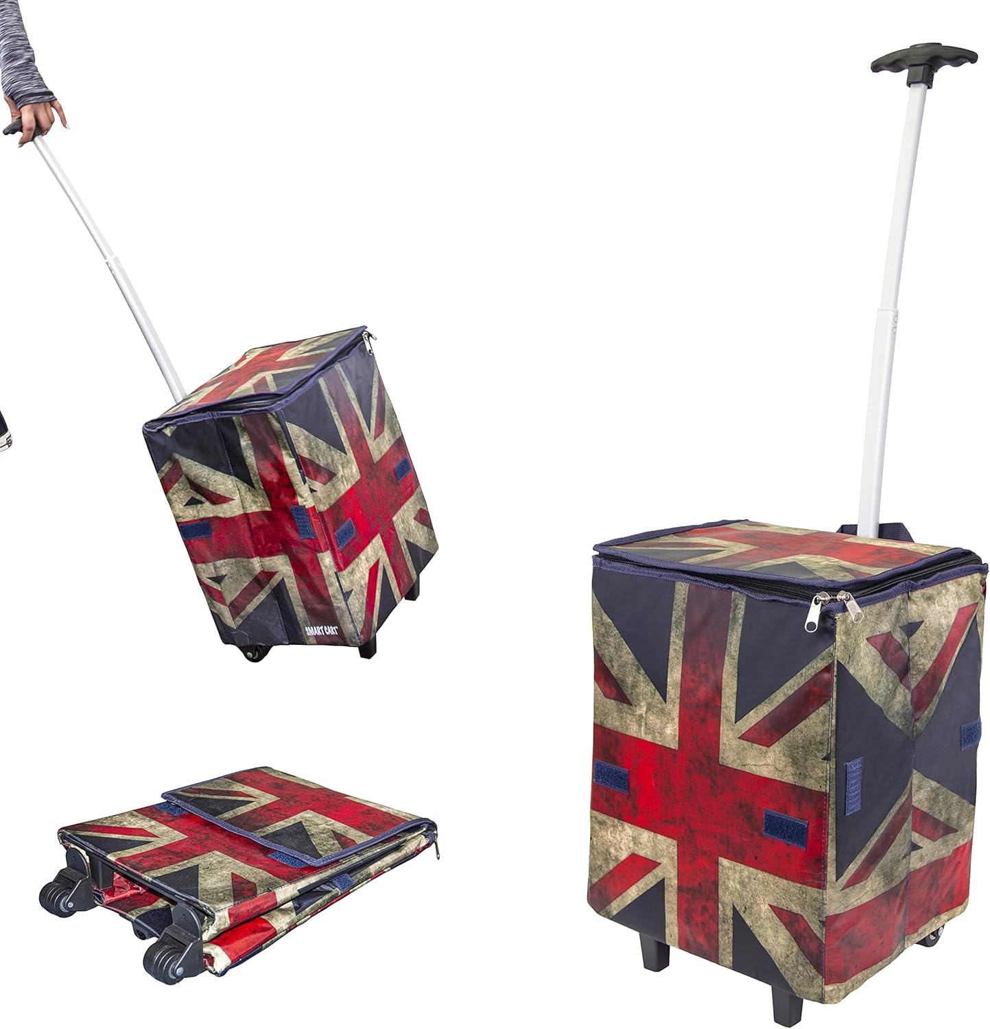 dbest products Smart Cart: Collapsible Utility Cart for All Needs