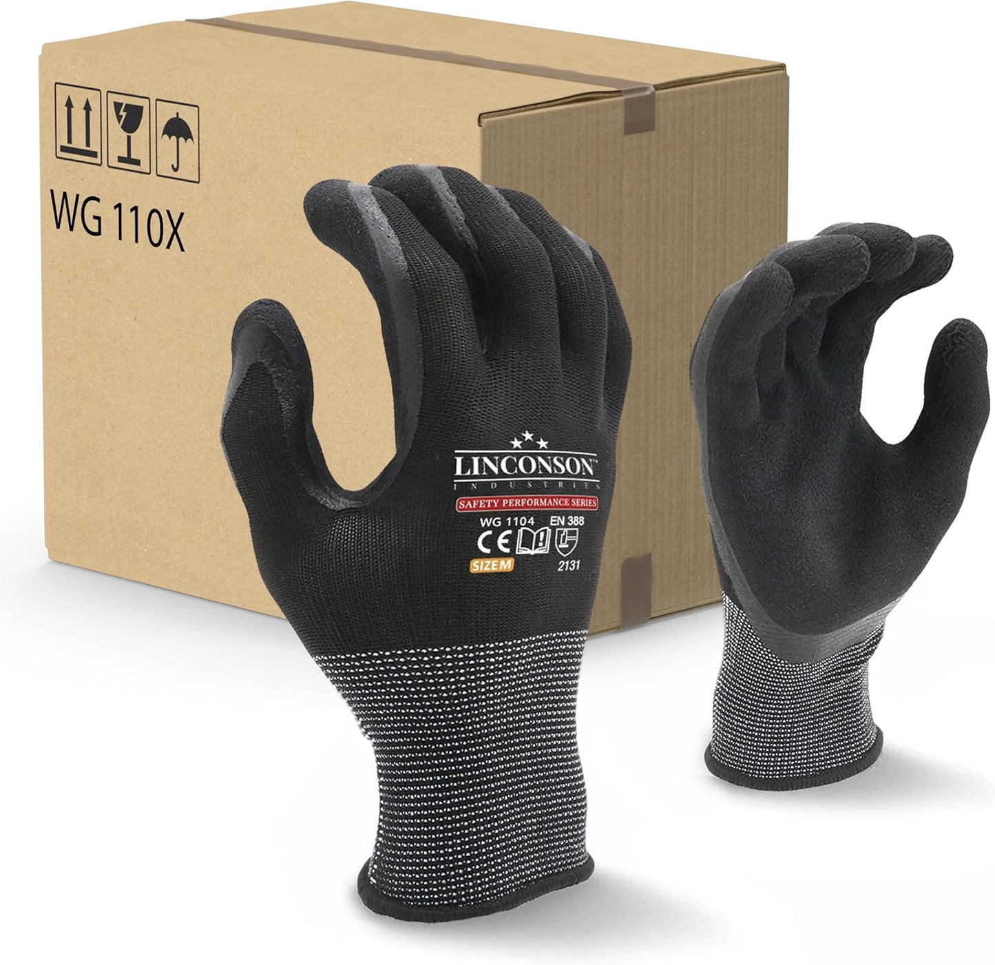 Linconson 12 Pack Safety Performance Series Work Gloves Review