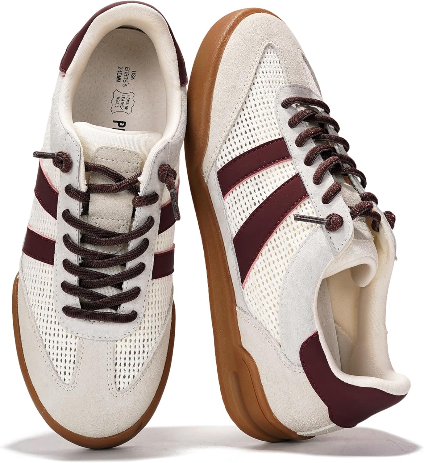 Project Cloud Genuine Leather Casual Sneakers for Women Comfort