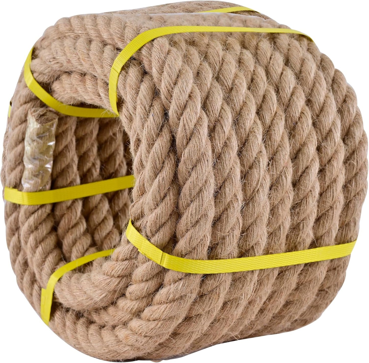 Jute Rope 3/4 Inch x 100Ft for Indoor and Outdoor Projects
