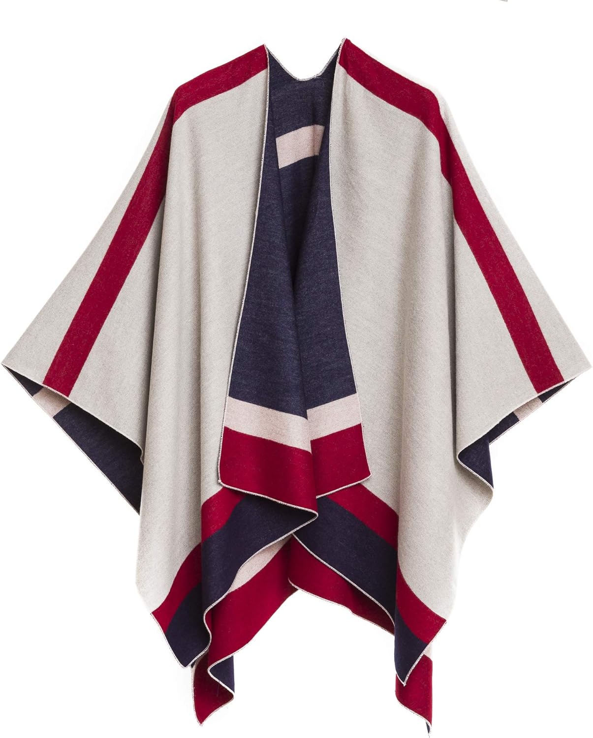 Women's Shawl Wrap Poncho Cape Cardigan for Travel and Style