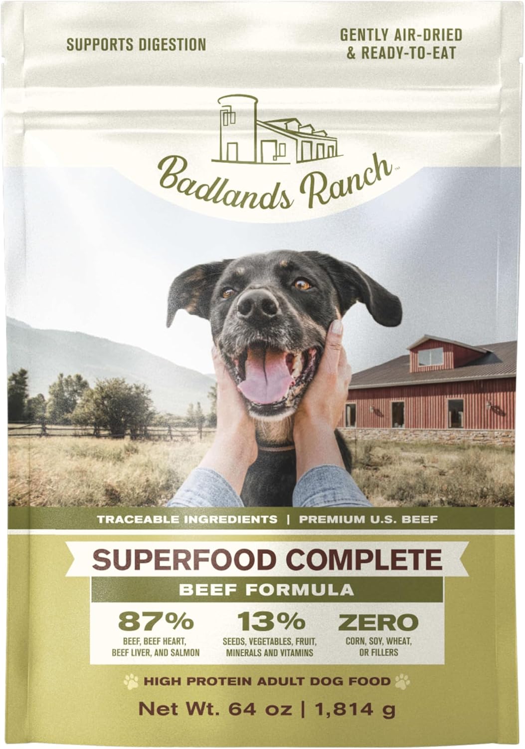 Superfood Complete Air-Dried Dog Food - High Protein Nutrition