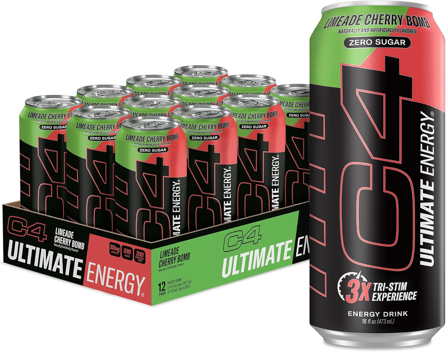 Cellucor C4 Ultimate Pre Workout Sugar Free Energy Drink
