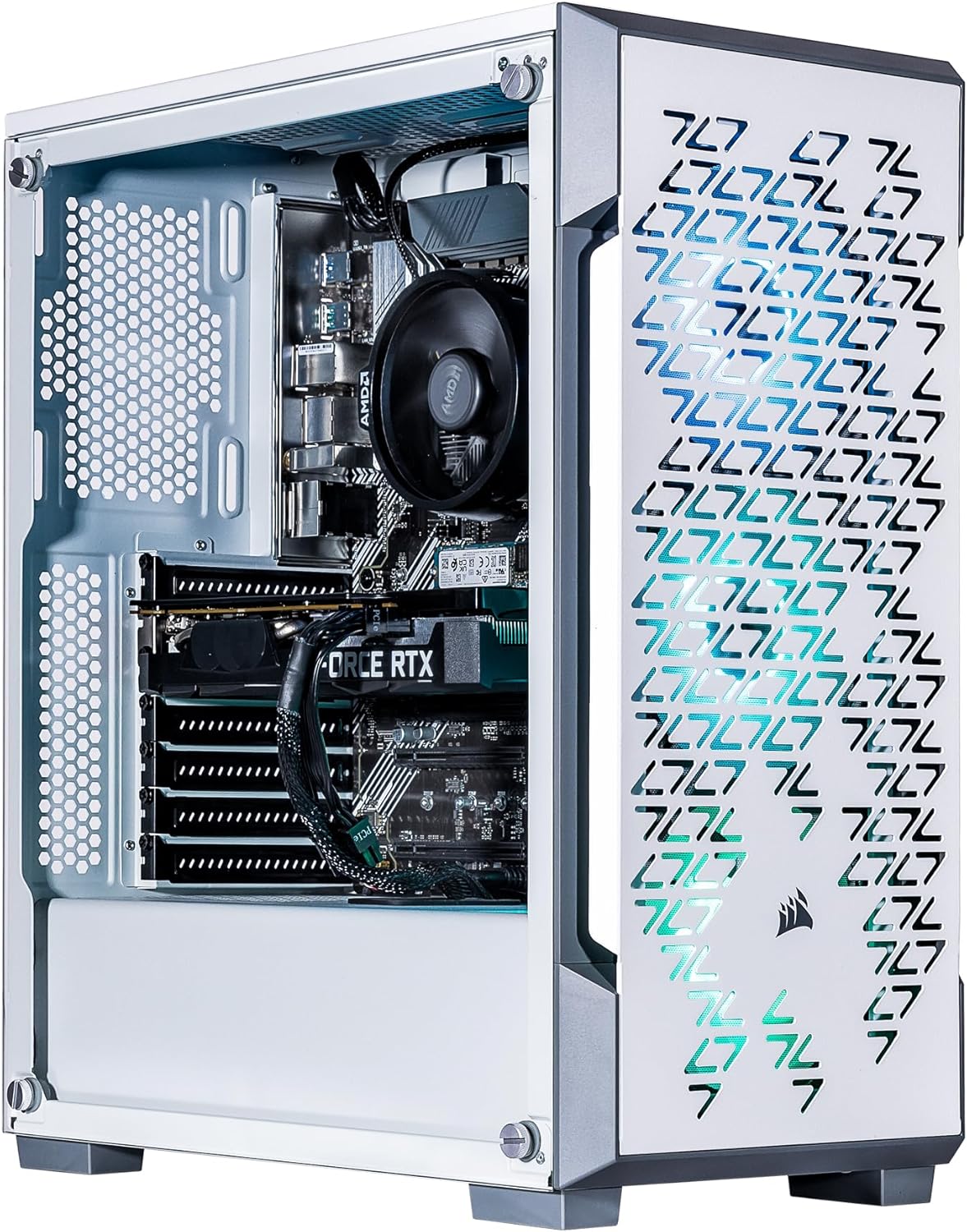 Custom Built Gaming Desktop PC with AMD Ryzen 5 and GTX 1050 Ti