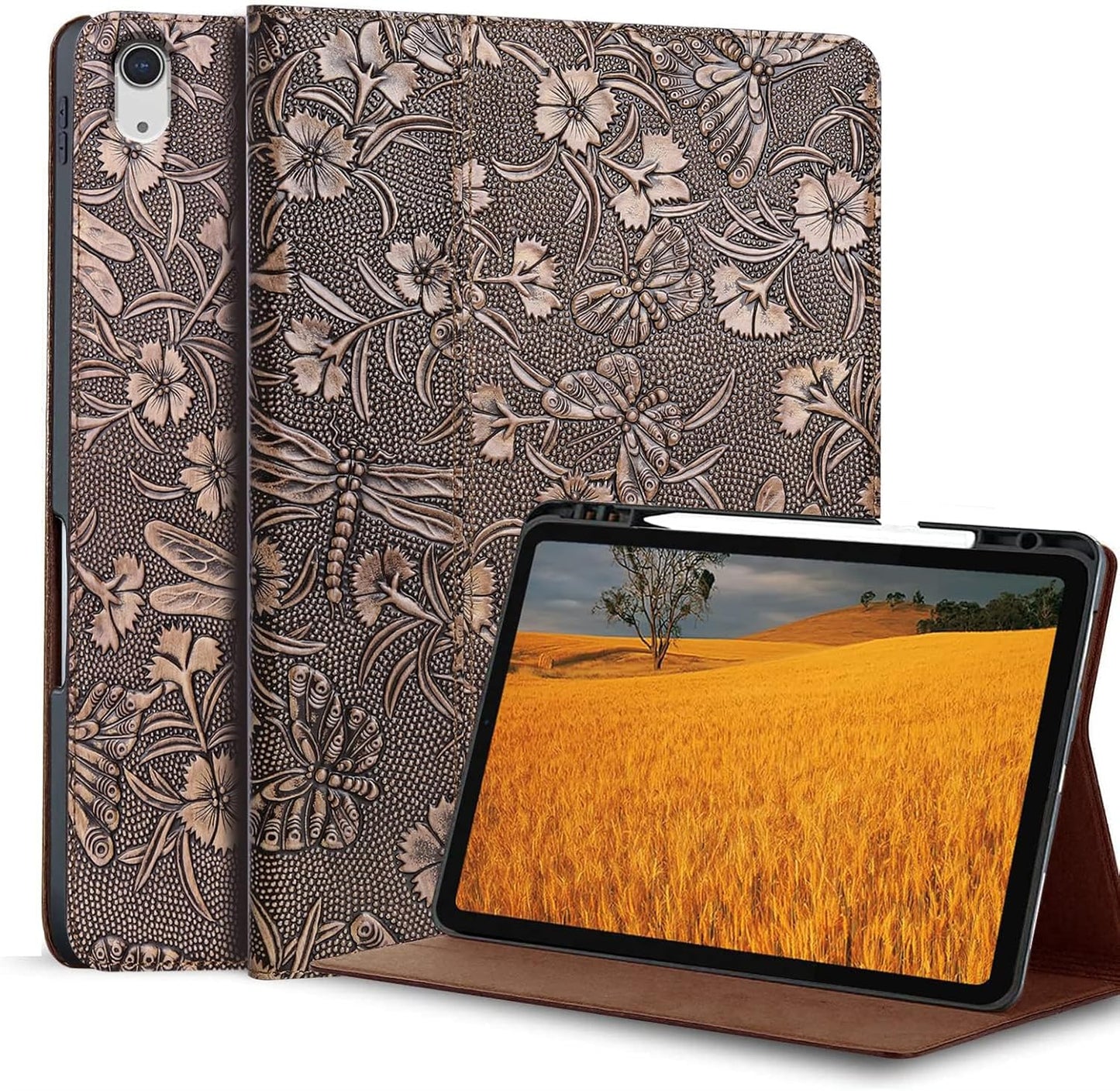Gexmil Leather Case for iPad 11th Gen 2025 & 10th Gen 2022