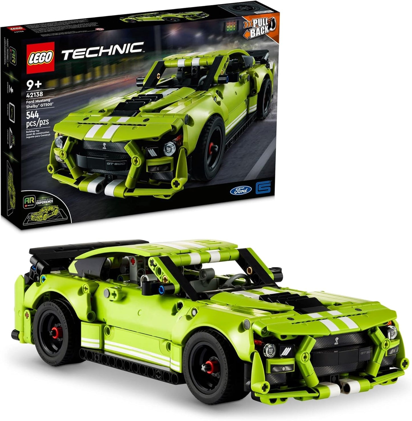 LEGO Ford Mustang Shelby GT500 - AR Drag Race Kit!