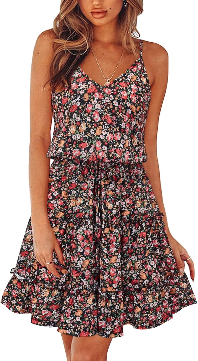 Newshows Women's 2025 Summer Dress: Trendy Boho Vacation Outfit