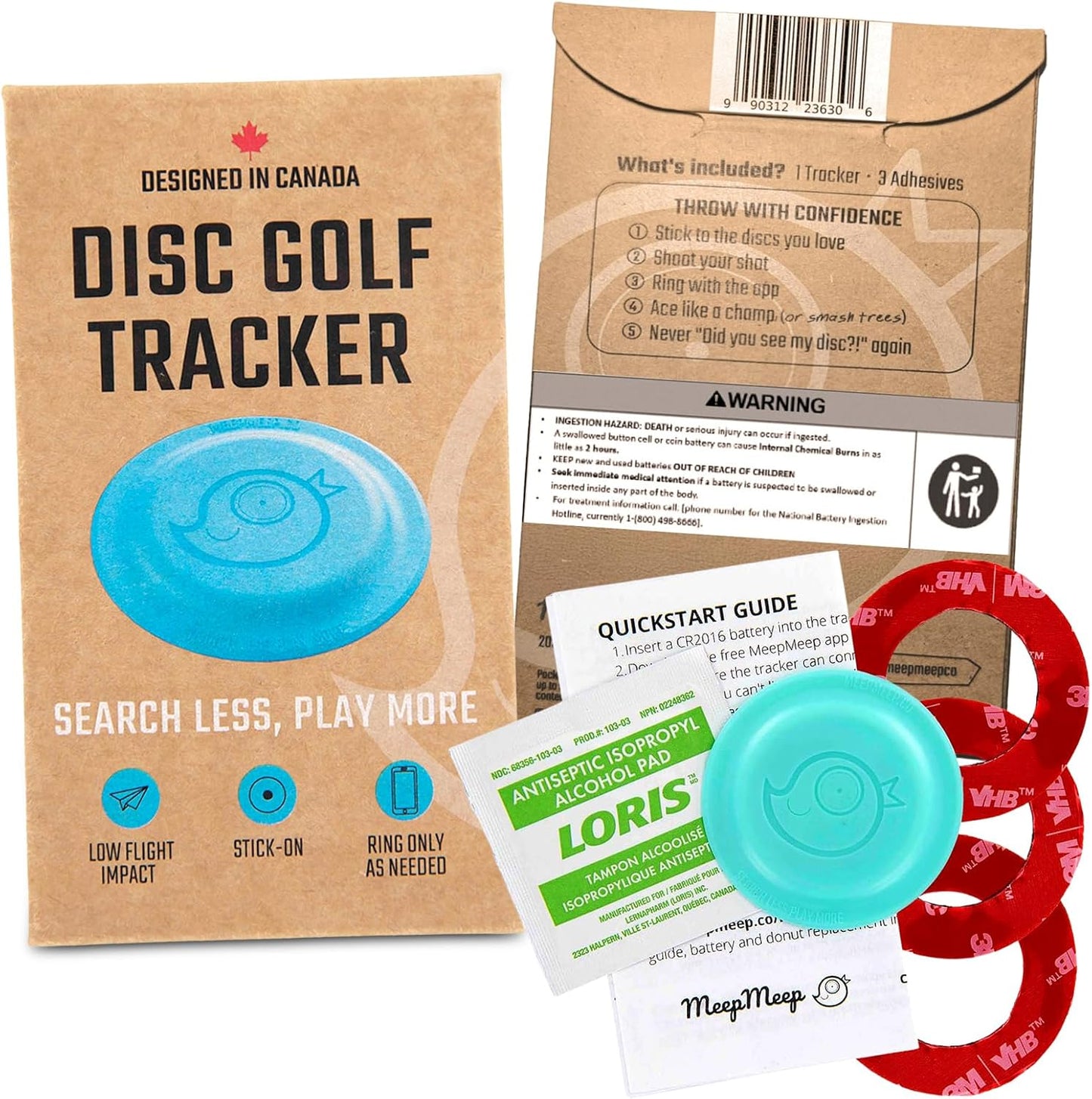 MeepMeep Disc Tracker - Never Lose Discs!