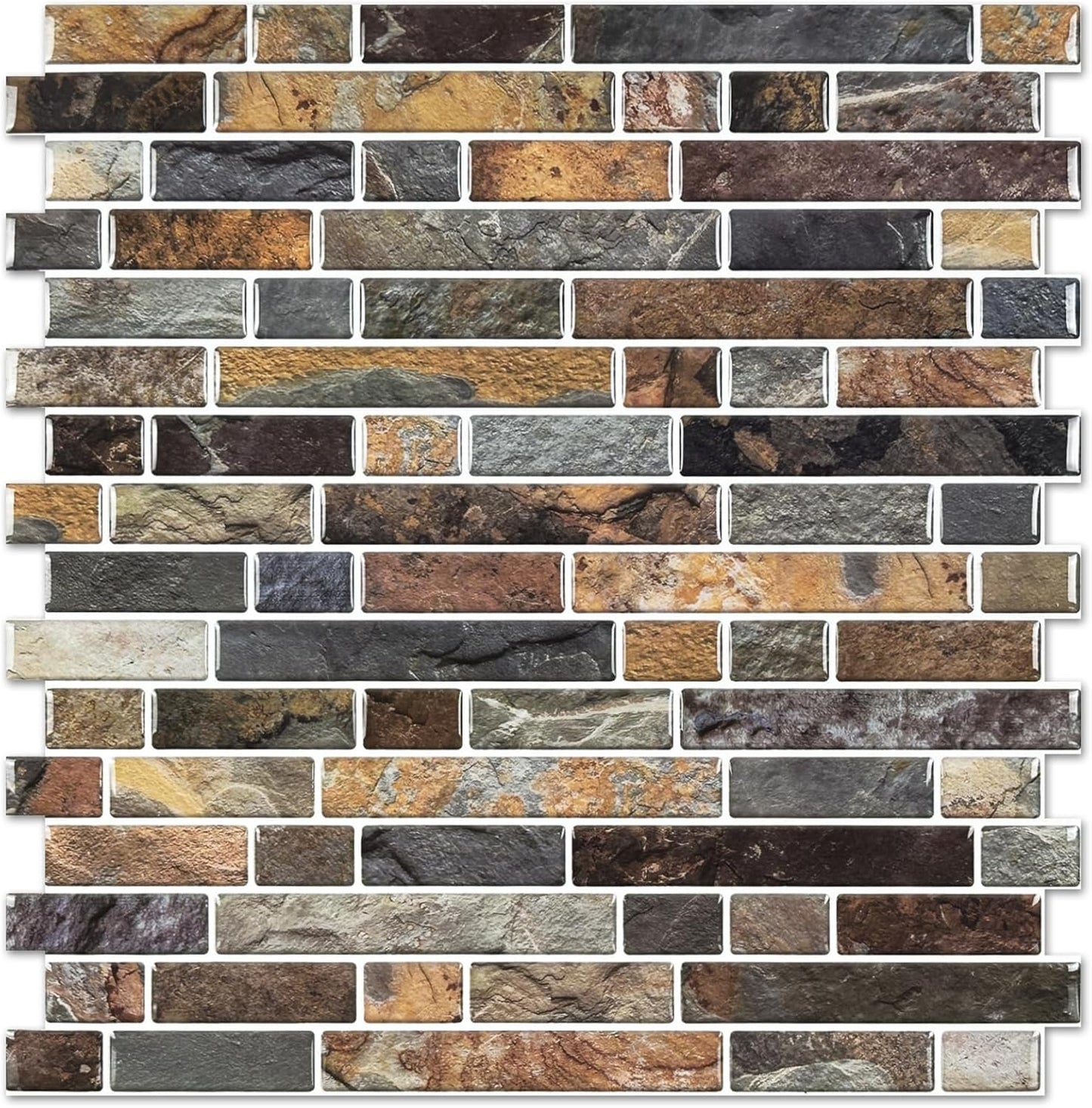 STICKGOO Peel and Stick Backsplash - 3D Self Adhesive Tile