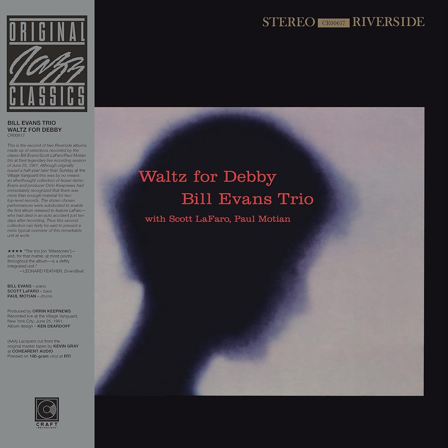 Waltz For Debby LP - A Timeless Jazz Classic Experience