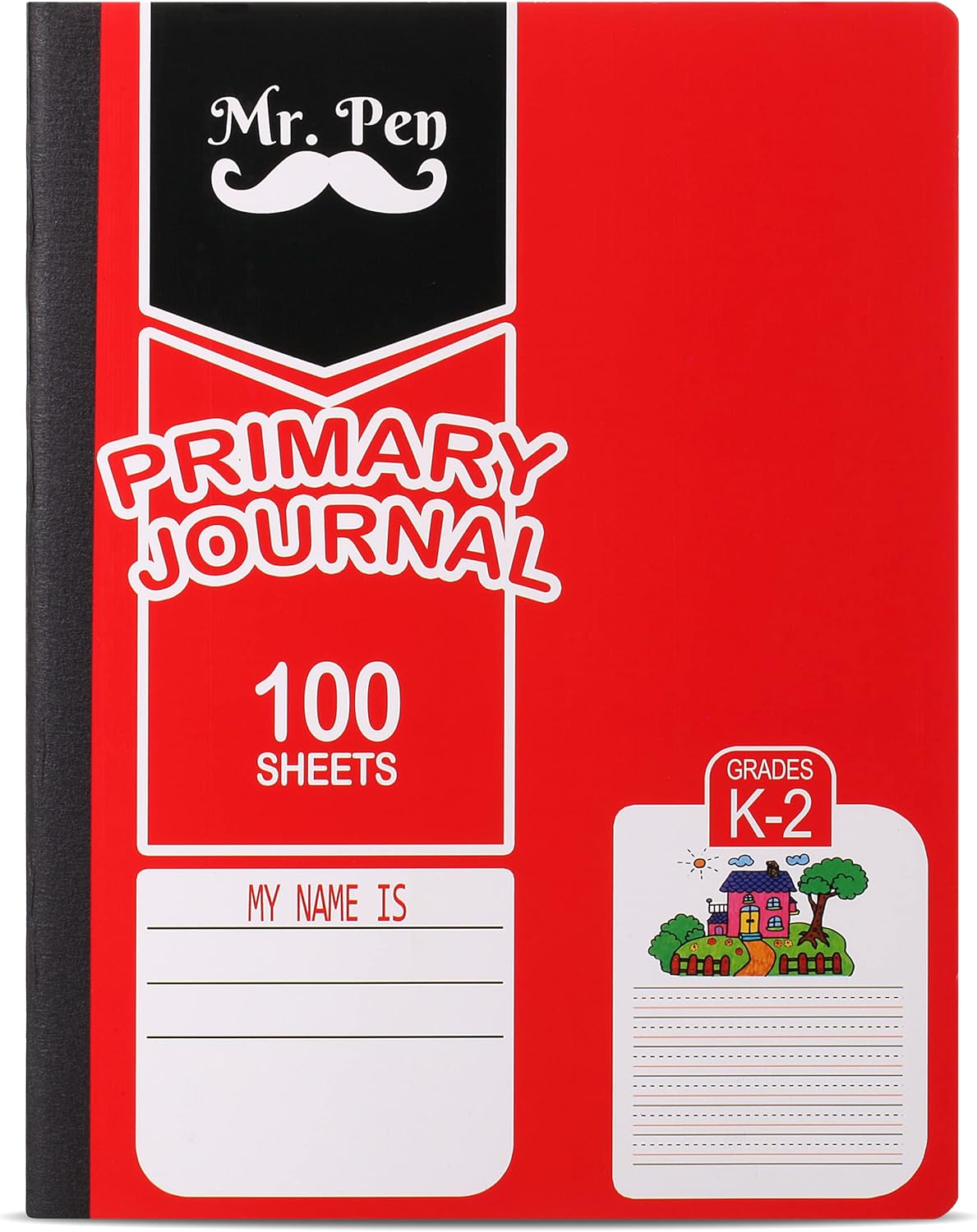 Primary Journal Half Ruled: Master the Art of Writing