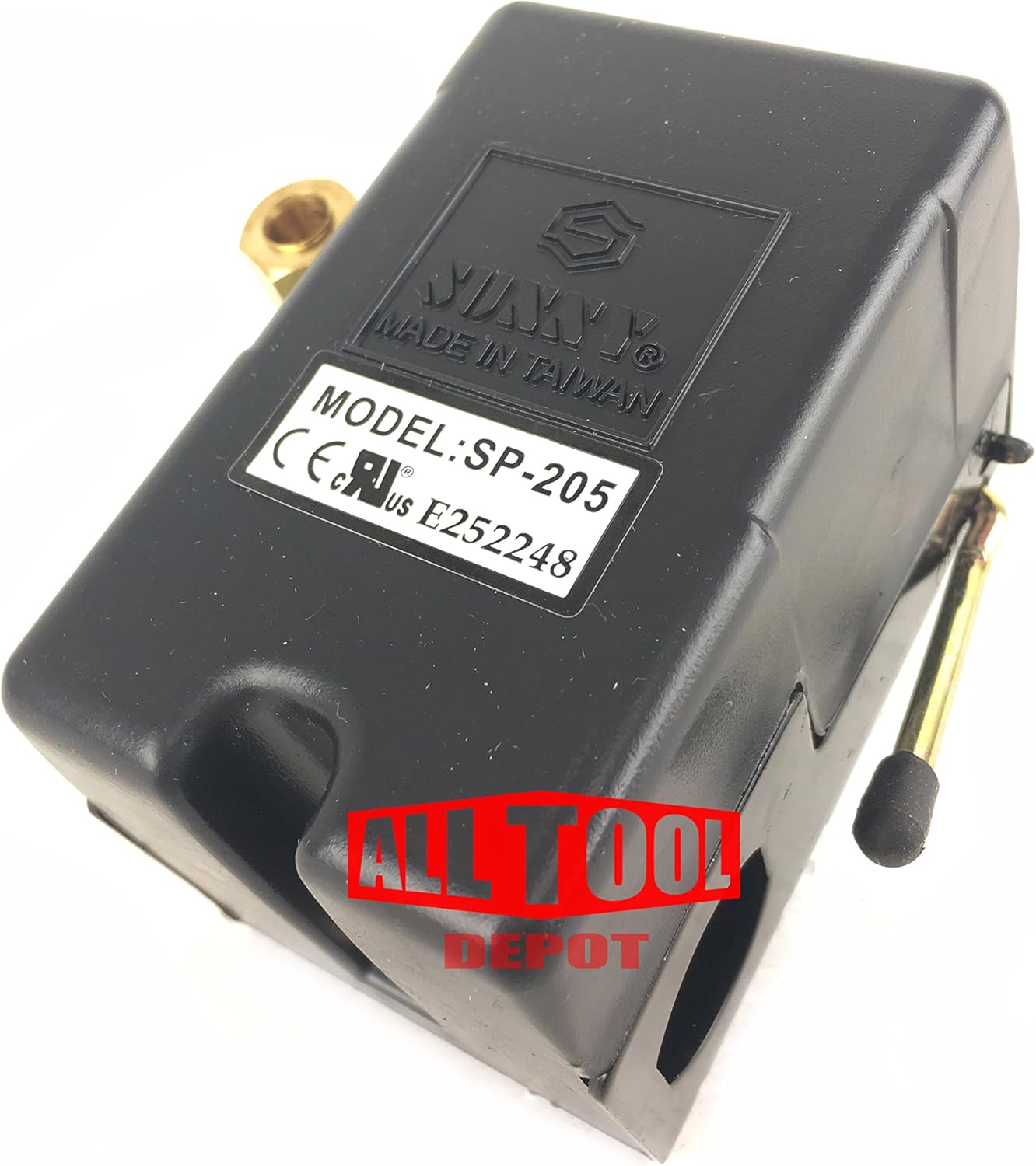 SUNNY Air Compressor Switch - 95-125 PSI, 25 Amp Power Boost