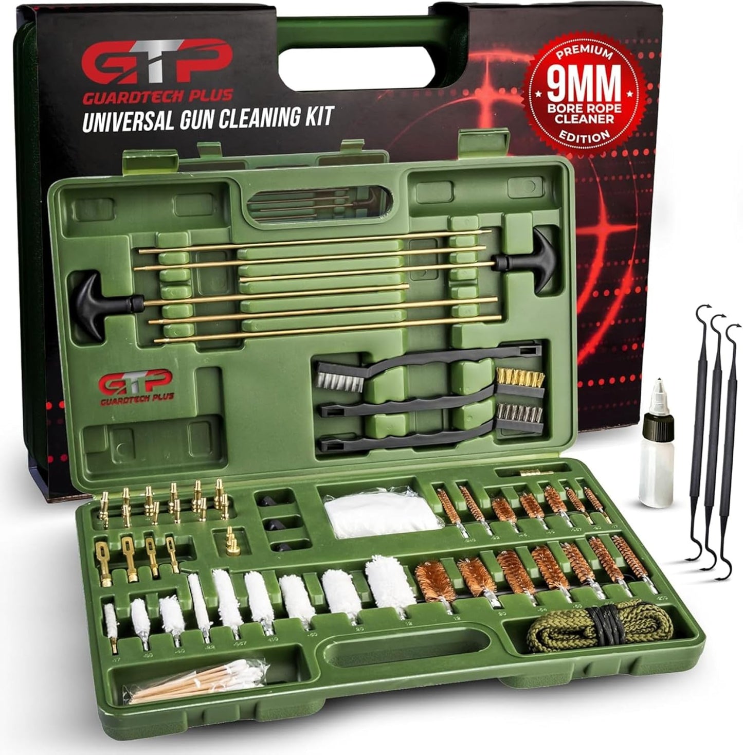 GuardTech Plus Universal Gun Cleaning Kit for All Firearms