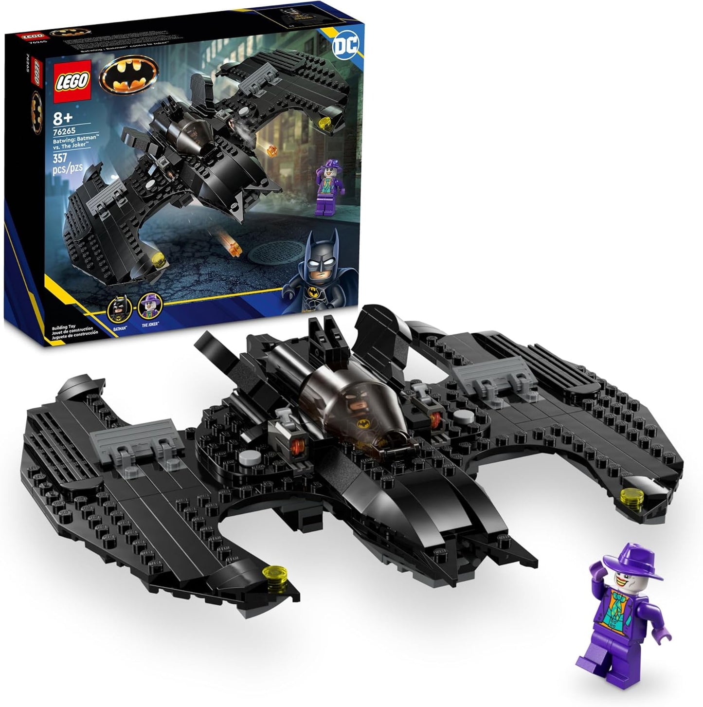 LEGO DC Batwing Playset: Batman vs. The Joker Adventure Fun