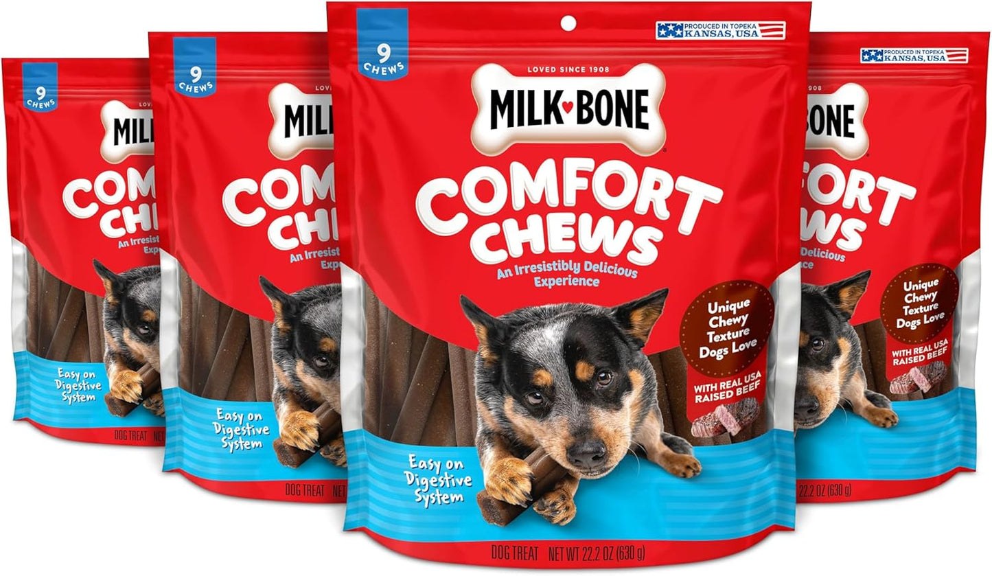 Milk-Bone Comfort Chews for Dogs - Rawhide Free Treats