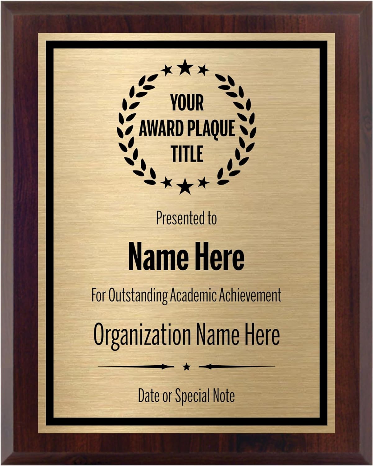 Personalized Award Plaques for Employee Recognition and More