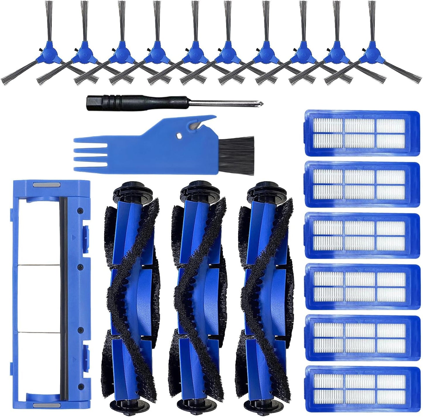24-Pack Eufy Robotic Vacuum Parts - CERO Replacement