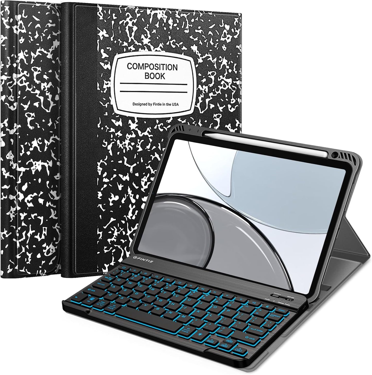 FINTIE Keyboard Case for iPad Air 11-inch with Detachable Keyboard