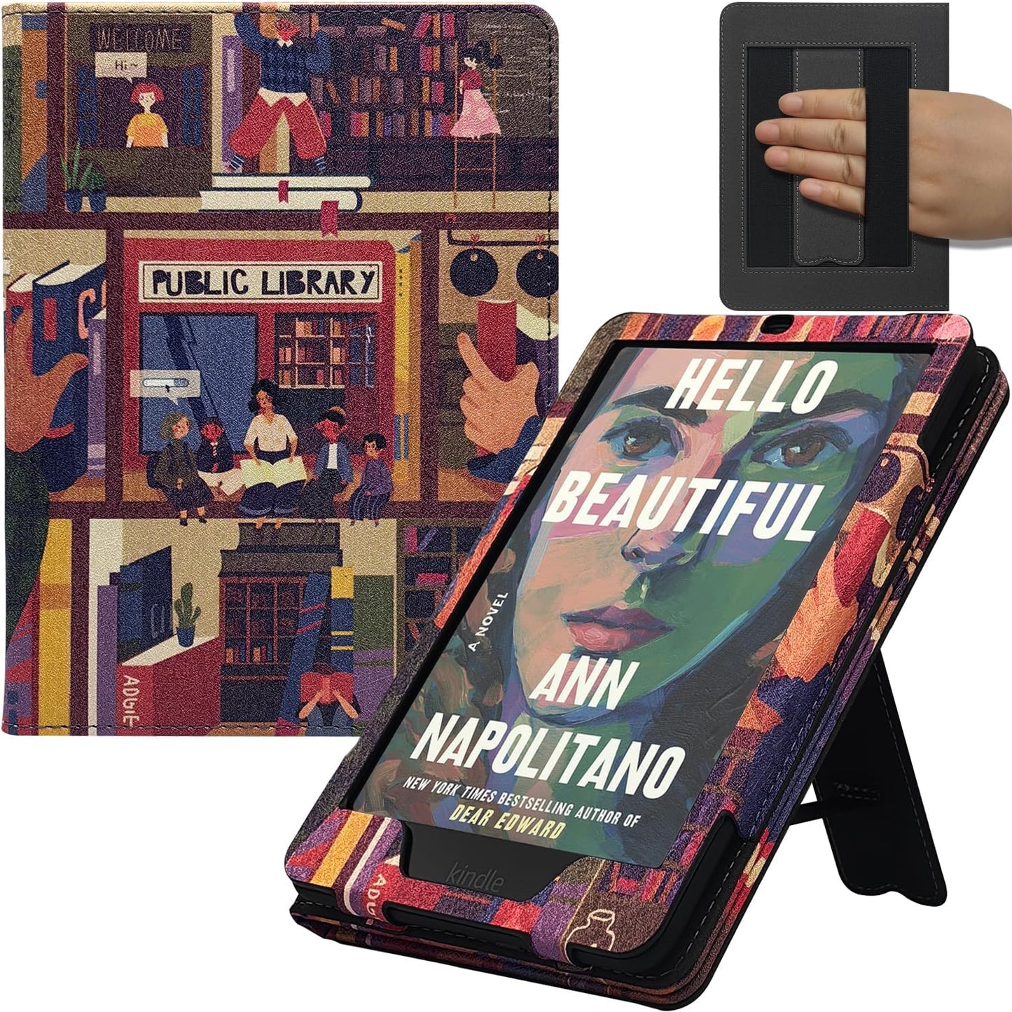Stand Case for 7in Kindle Paperwhite with Auto-Sleep/Wake Feature