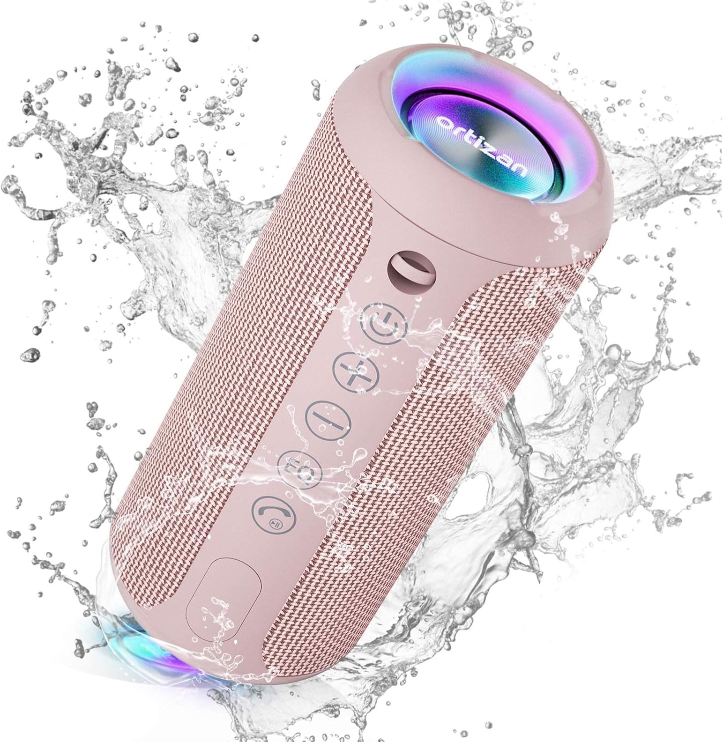 Ortizan Waterproof Bluetooth Speaker - 24W Stereo Sound
