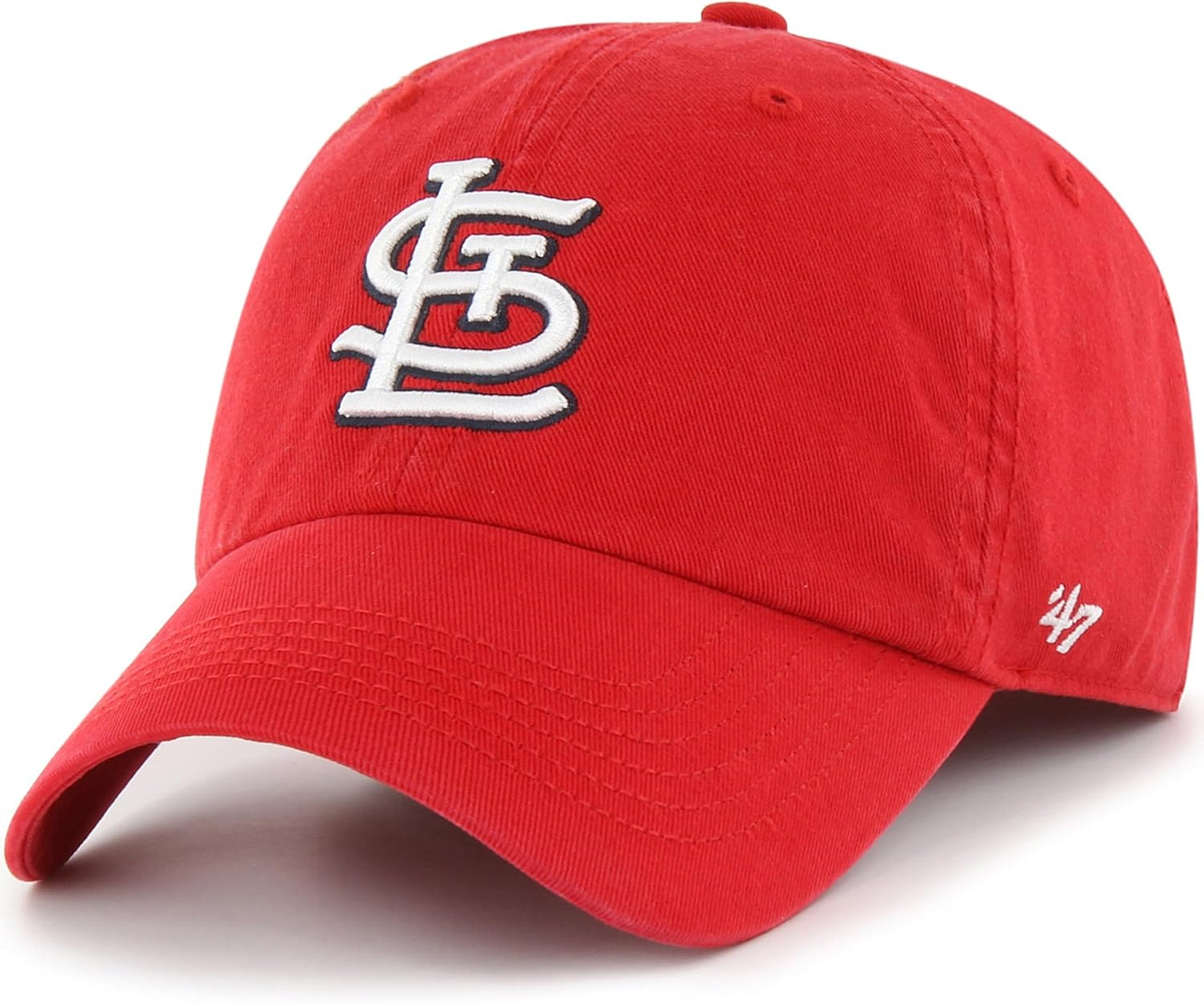 47 MLB Team Color Primary Logo Fitted Baseball Hat Cap