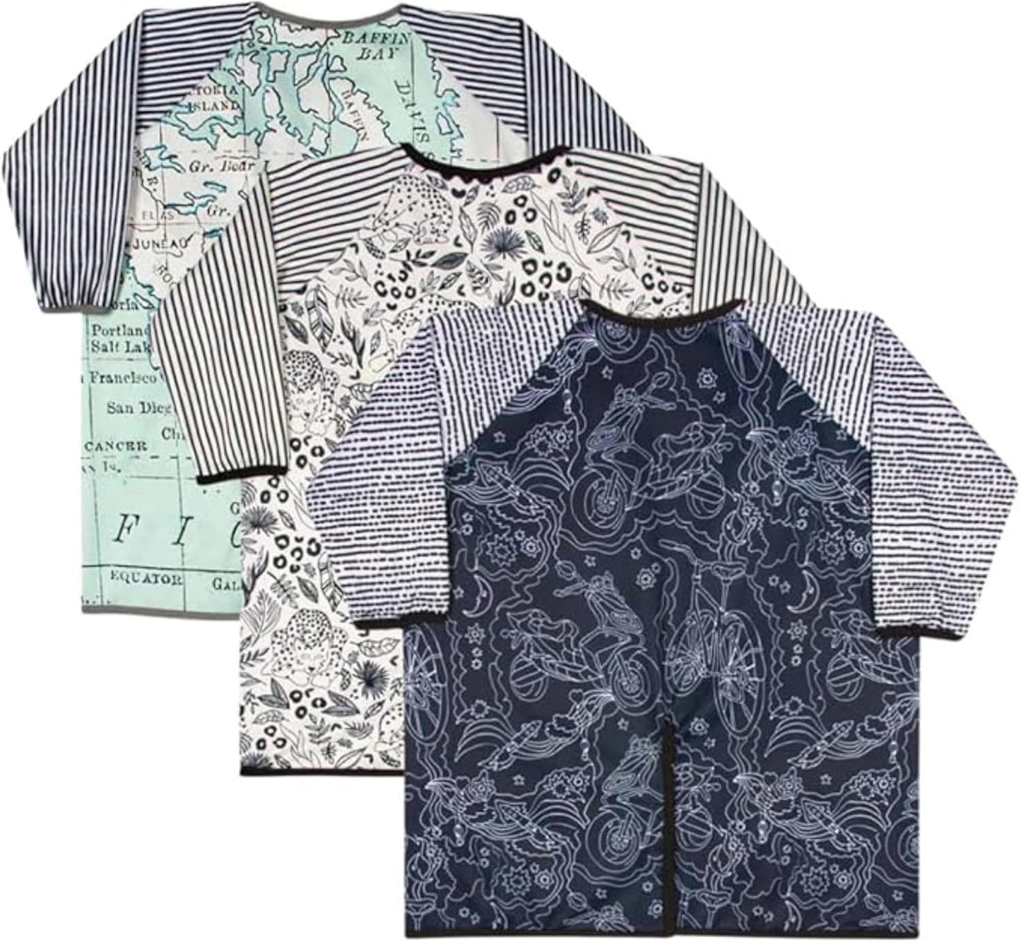 Bibbrella Premium Baby Led Weaning Bib with Full Coverage Design