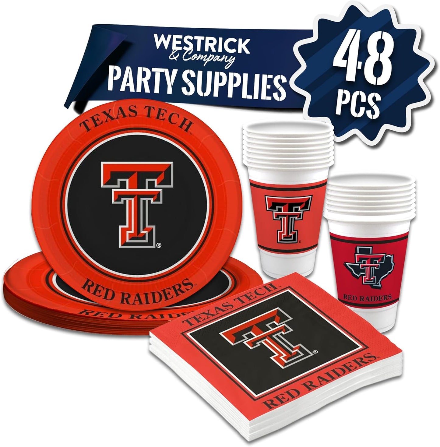 Texas Tech Red Raiders Party Supplies for Ultimate Game Day Fun
