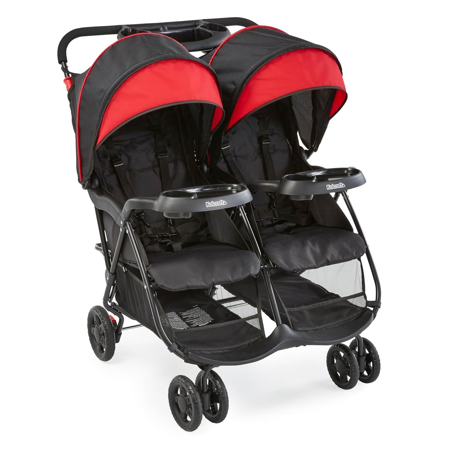 Kolcraft Cloud Plus Lightweight Double Stroller for Infants