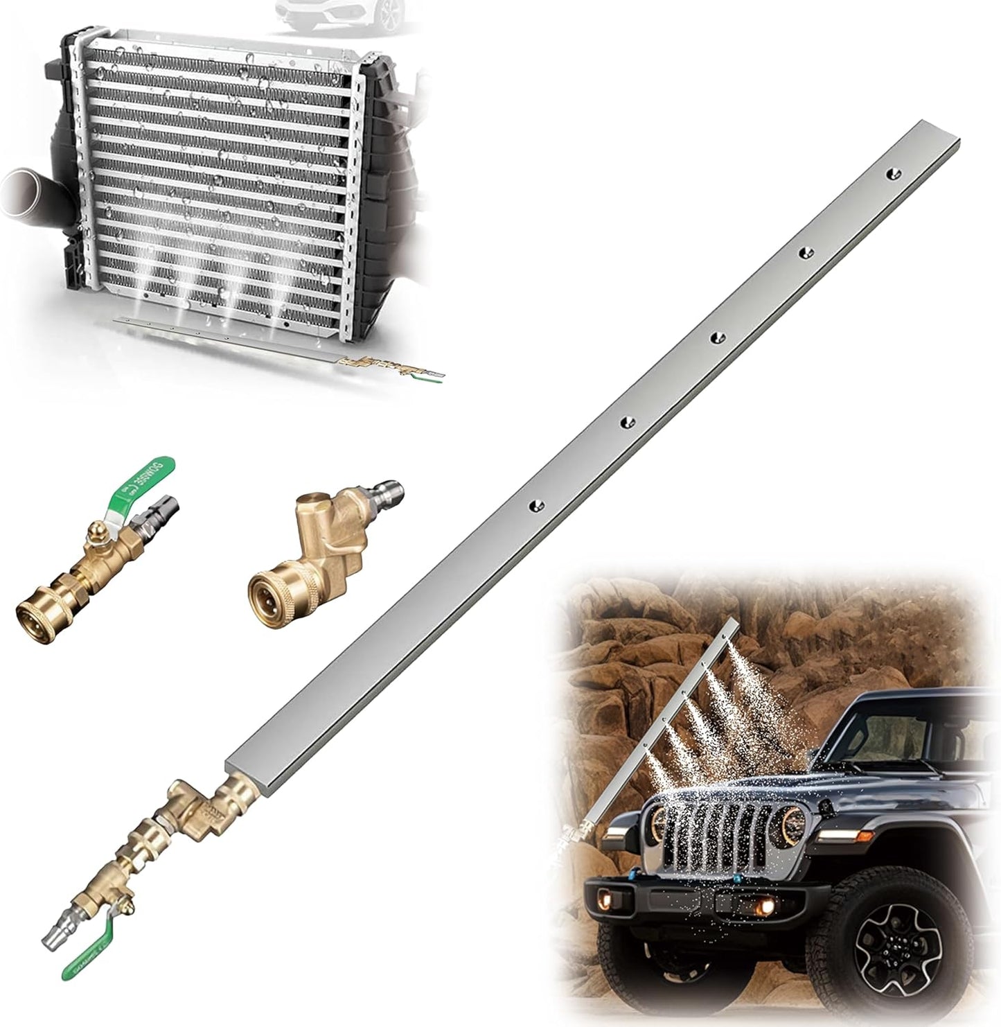 Portable Car Radiator Cleaning Wand for Efficient Engine Care
