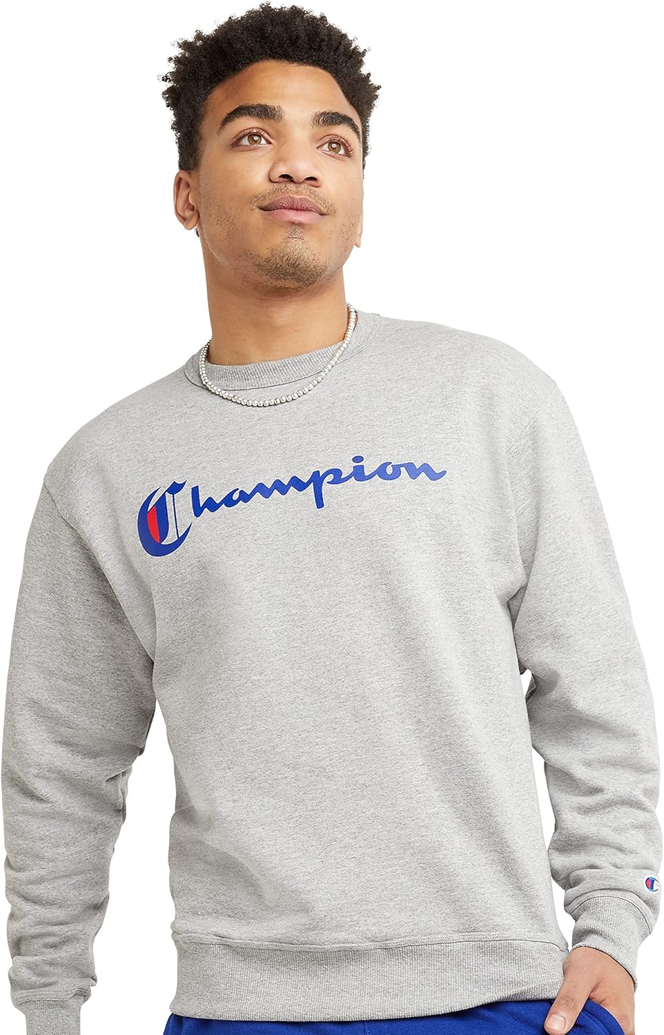 Champion Powerblend Fleece Crew - Bold Style
