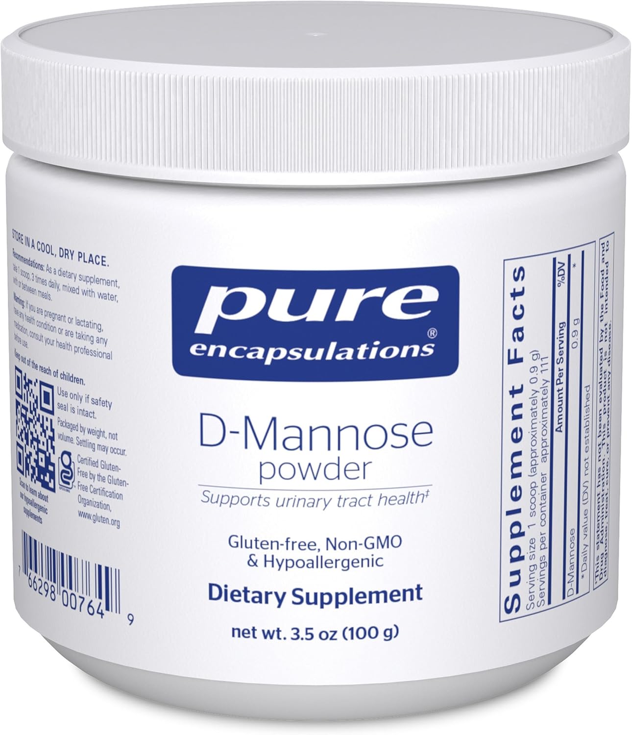 D-Mannose Powder for Urinary Tract Support & Bladder Health