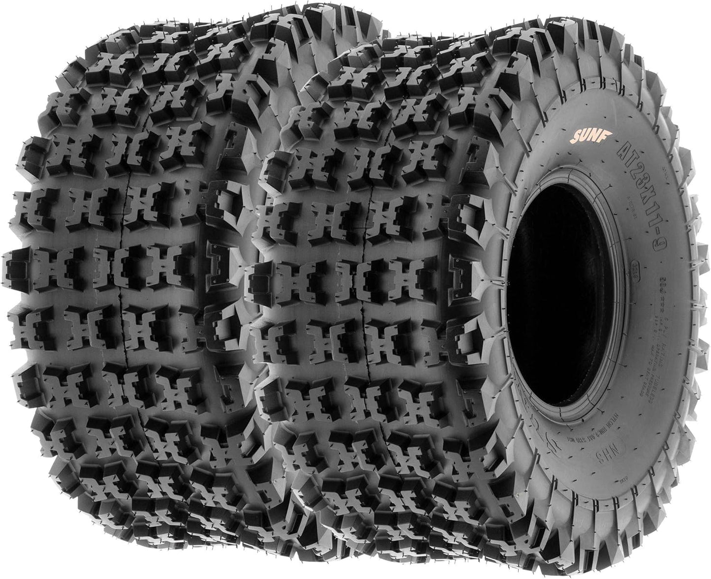 SUNF A027 Knobby Sport Tires for ATV UTV - Set of 2
