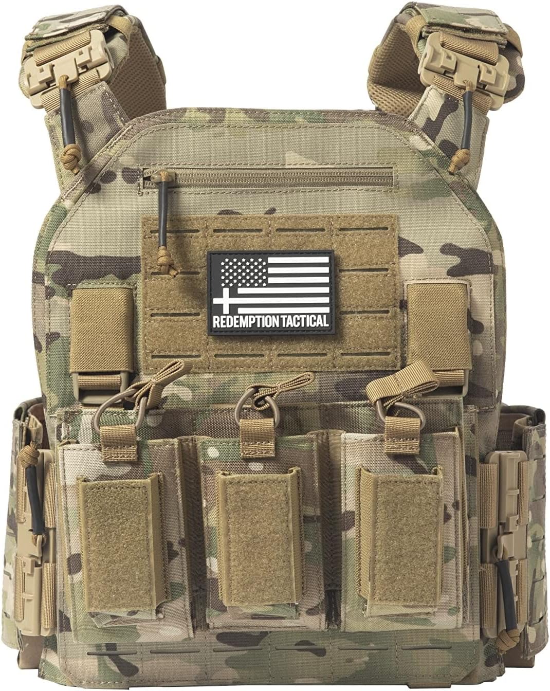 Crusader 2.0 Tactical Molle Vest with Quick Release Buckles