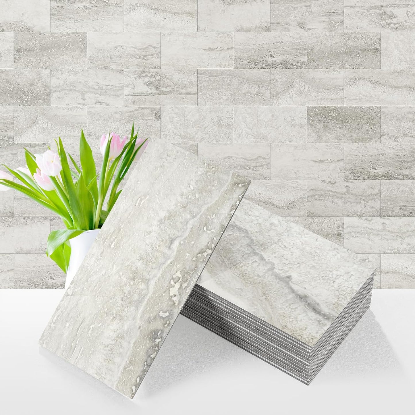 Vamos Tile Peel and Stick Backsplash for Kitchen and Bathroom