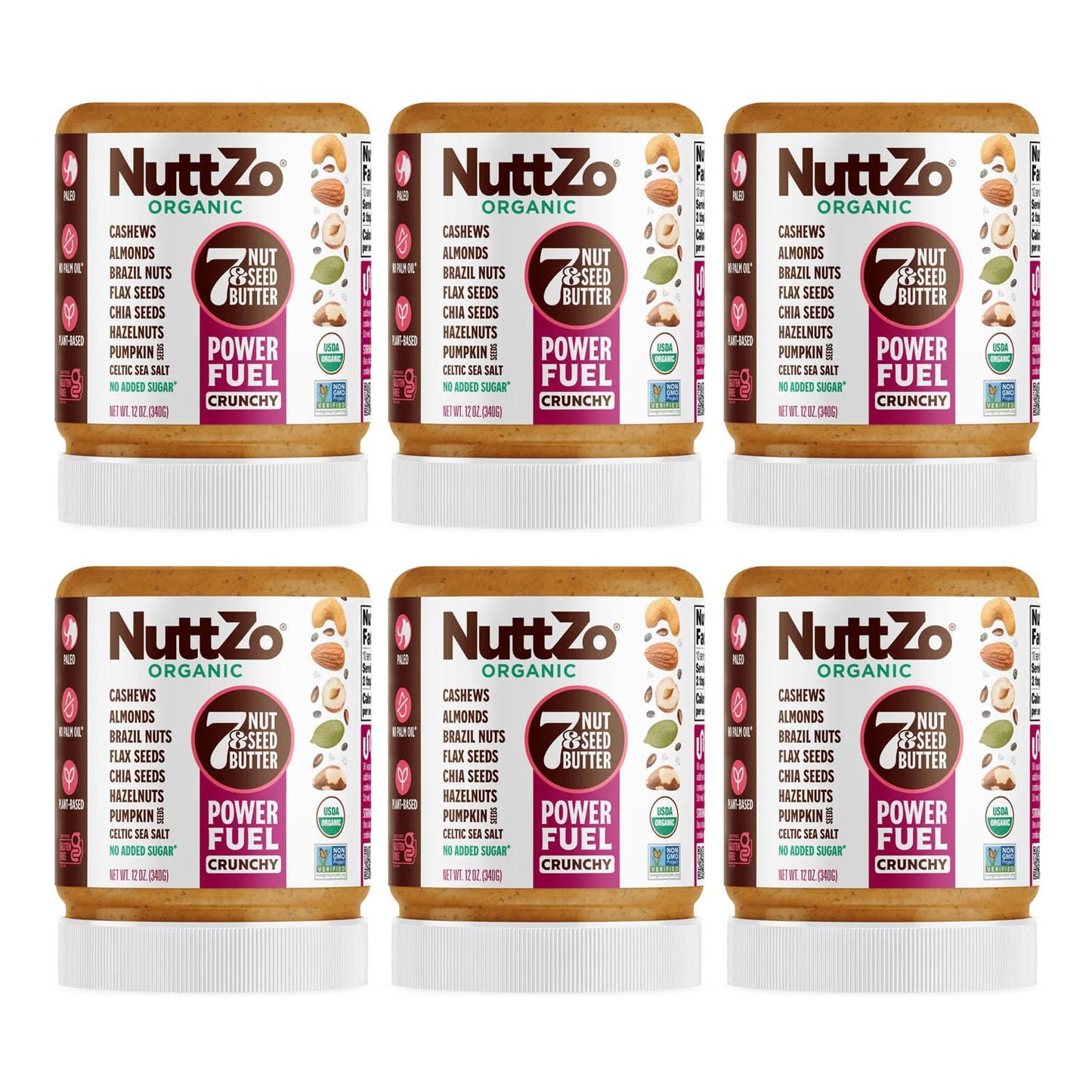 NuttZo Organic Power Fuel Crunchy 7 Nuts & Seeds Butter Review