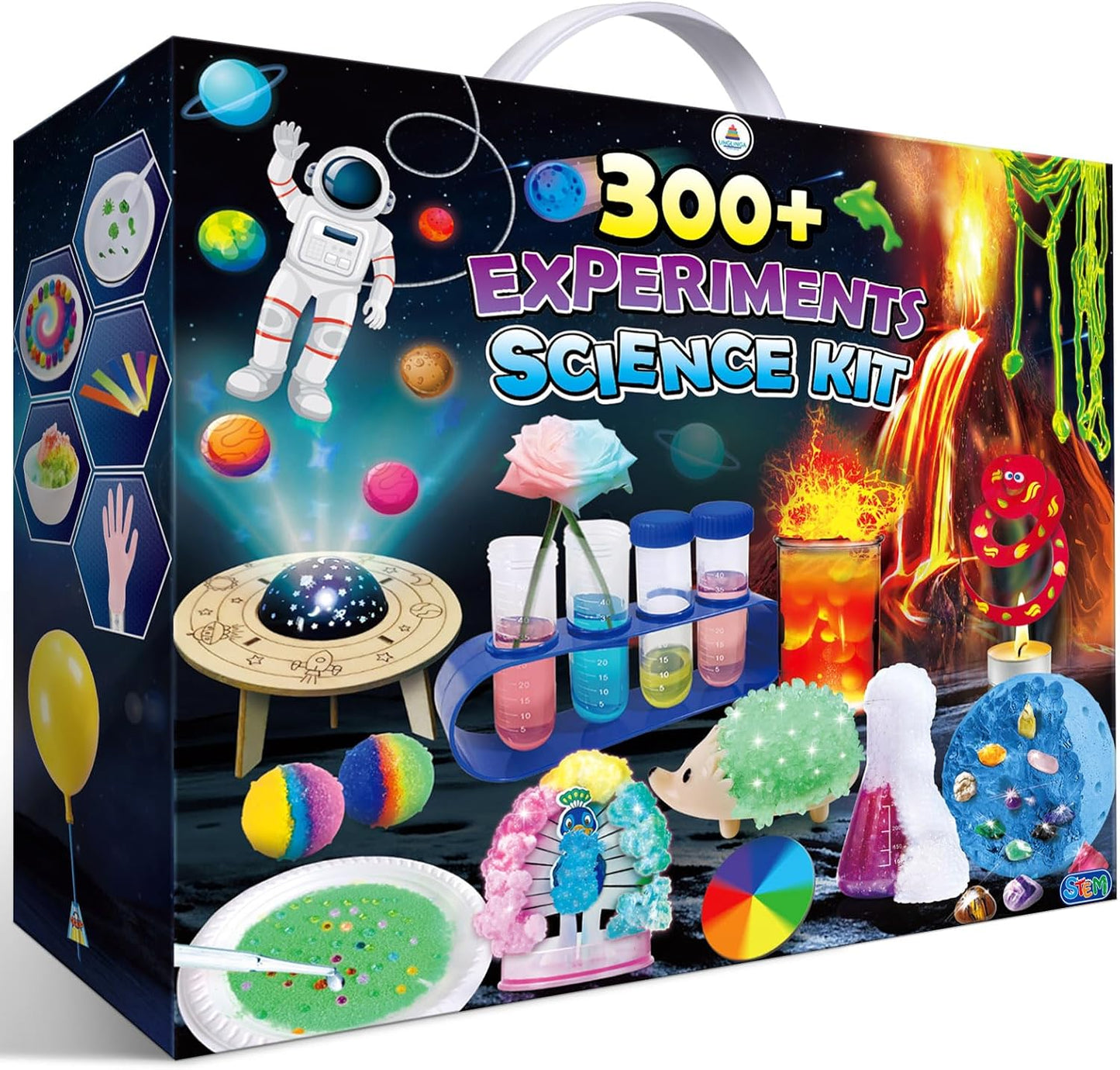UNGLINGA 300+ Experiments Science Kit for Kids - Fun Learning