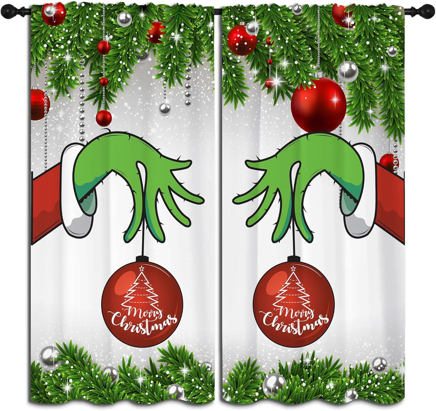 Merry Christmas Blackout Curtains: Festive Energy Efficiency