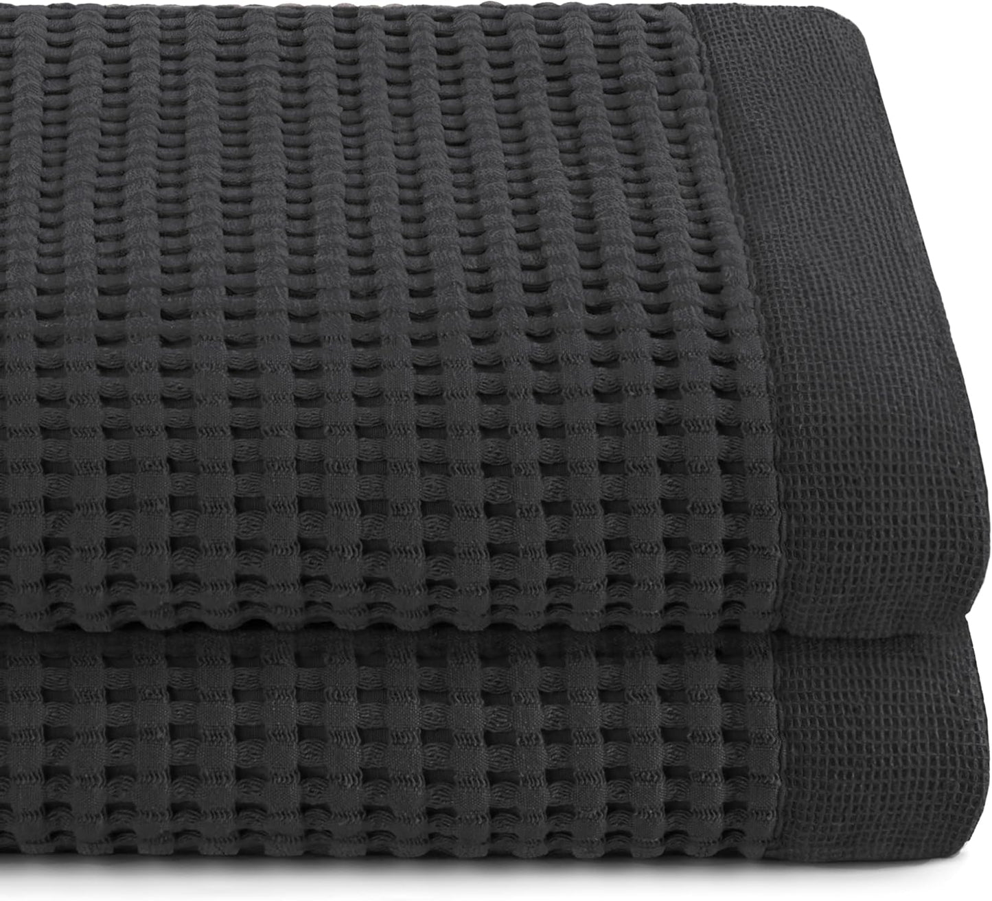 GILDEN TREE Waffle Towels for Bathroom Luxury 100% Cotton Set