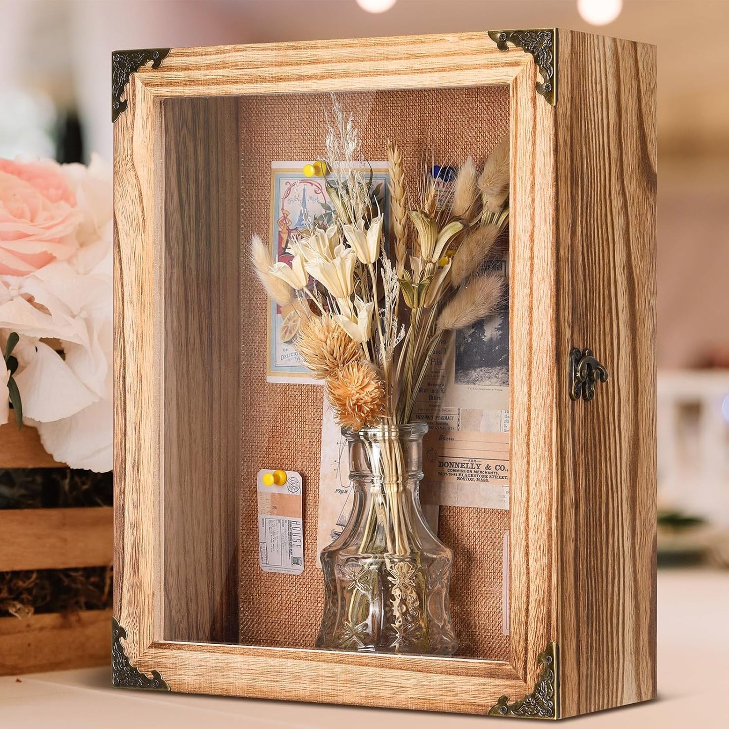 Cinnvoice 11x14 Inch Shadow Box Frame for Keepsakes