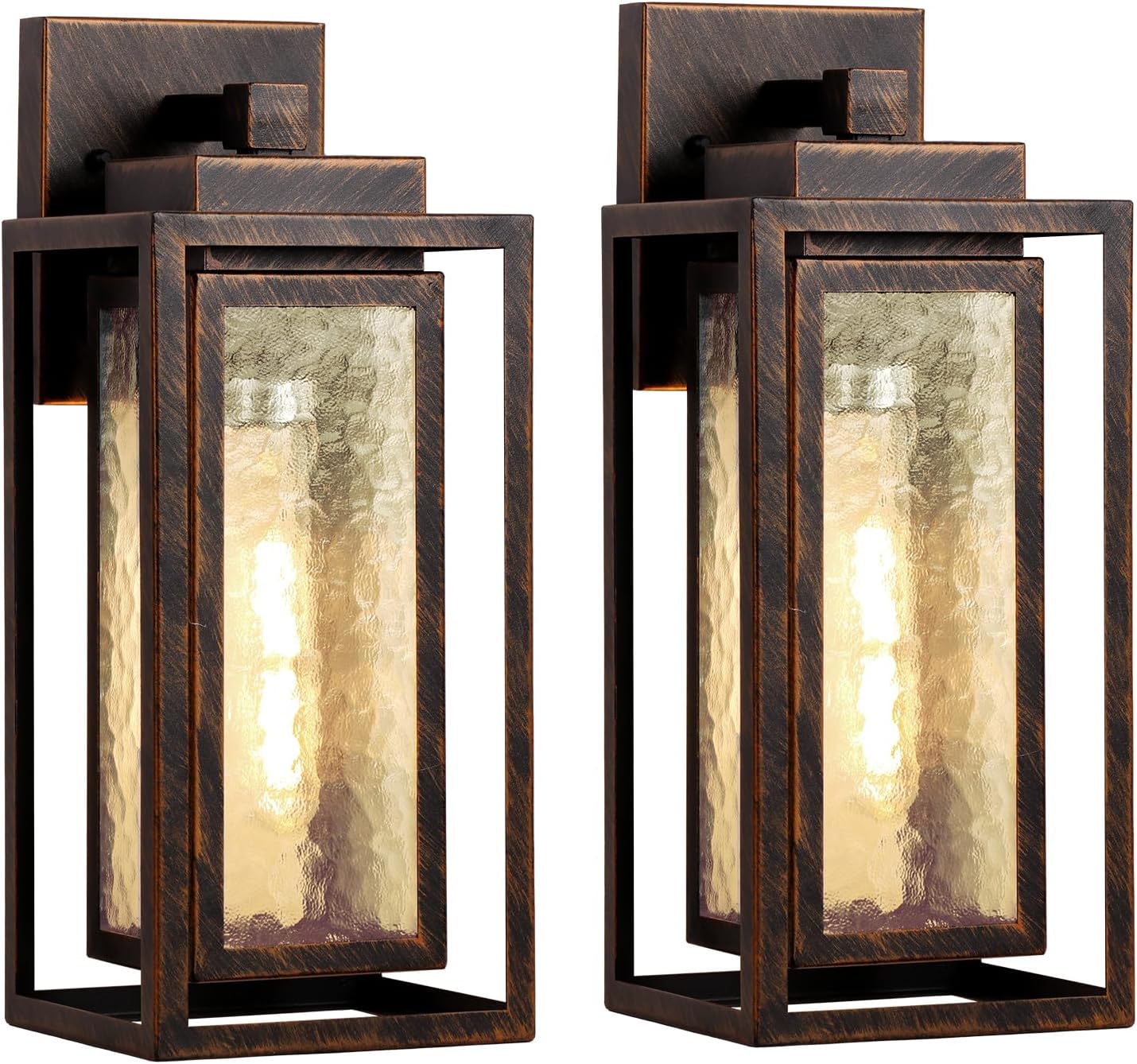 Water Ripple Exterior Porch Light Fixture for Elegant Outdoor Spaces