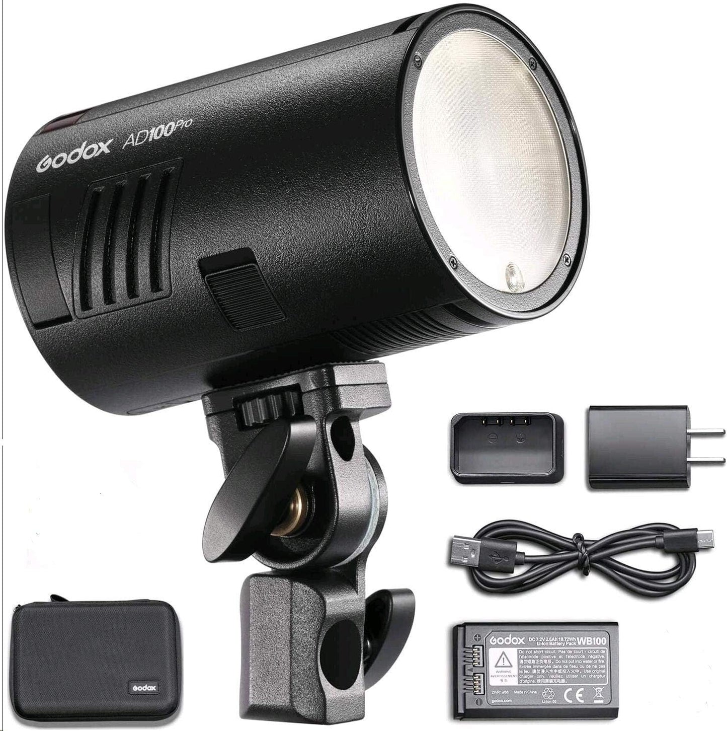 GODOX AD100Pro Pocket Studio Flash Light for Photography