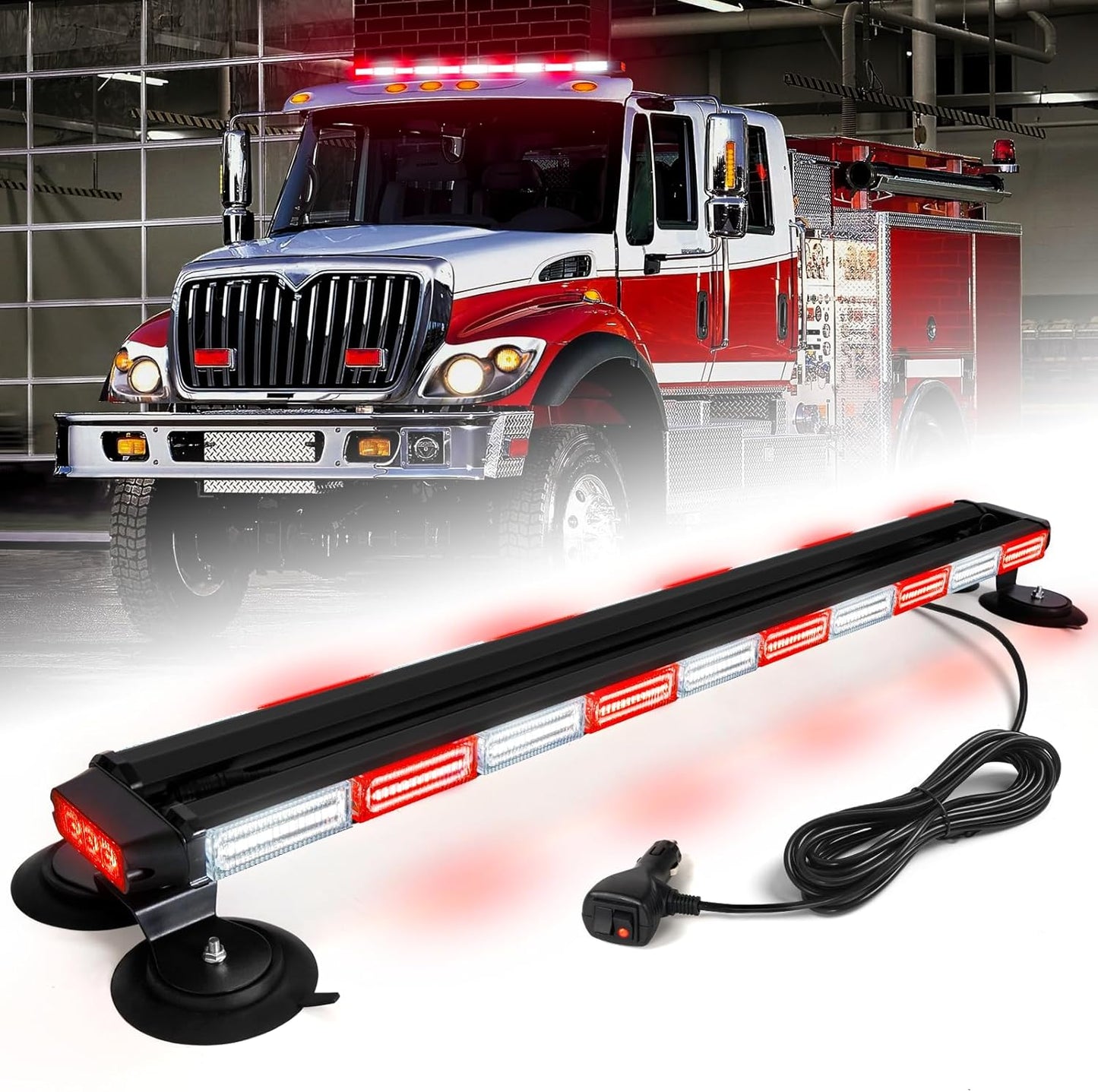 42in Rooftop LED Emergency Traffic Light Bar for Safety