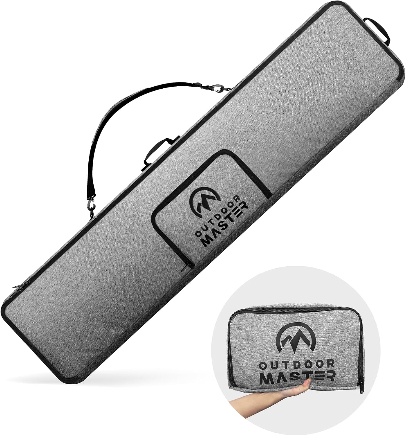 OutdoorMaster Snowboard Bag - Durable & Water Resistant