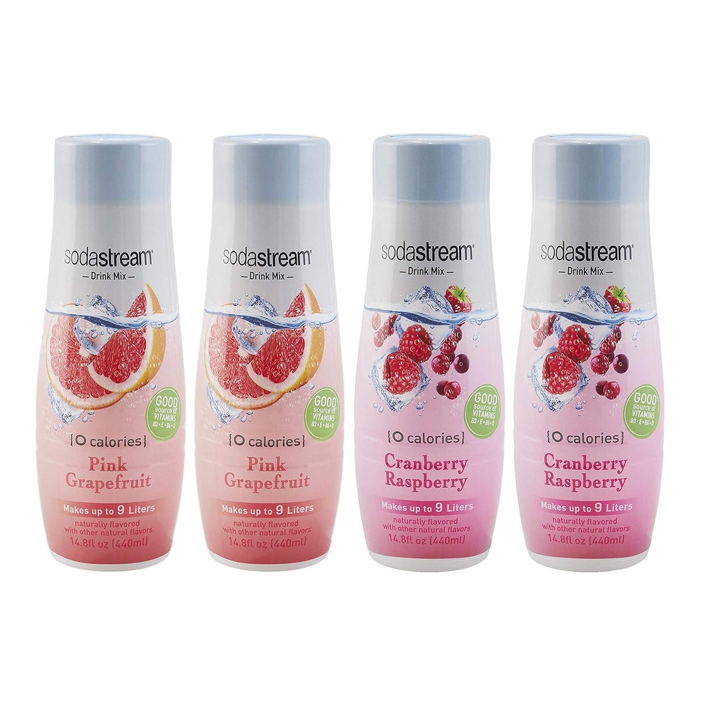 SodaStream Zeros Variety Pack Drink Mixes for Sparkling Water