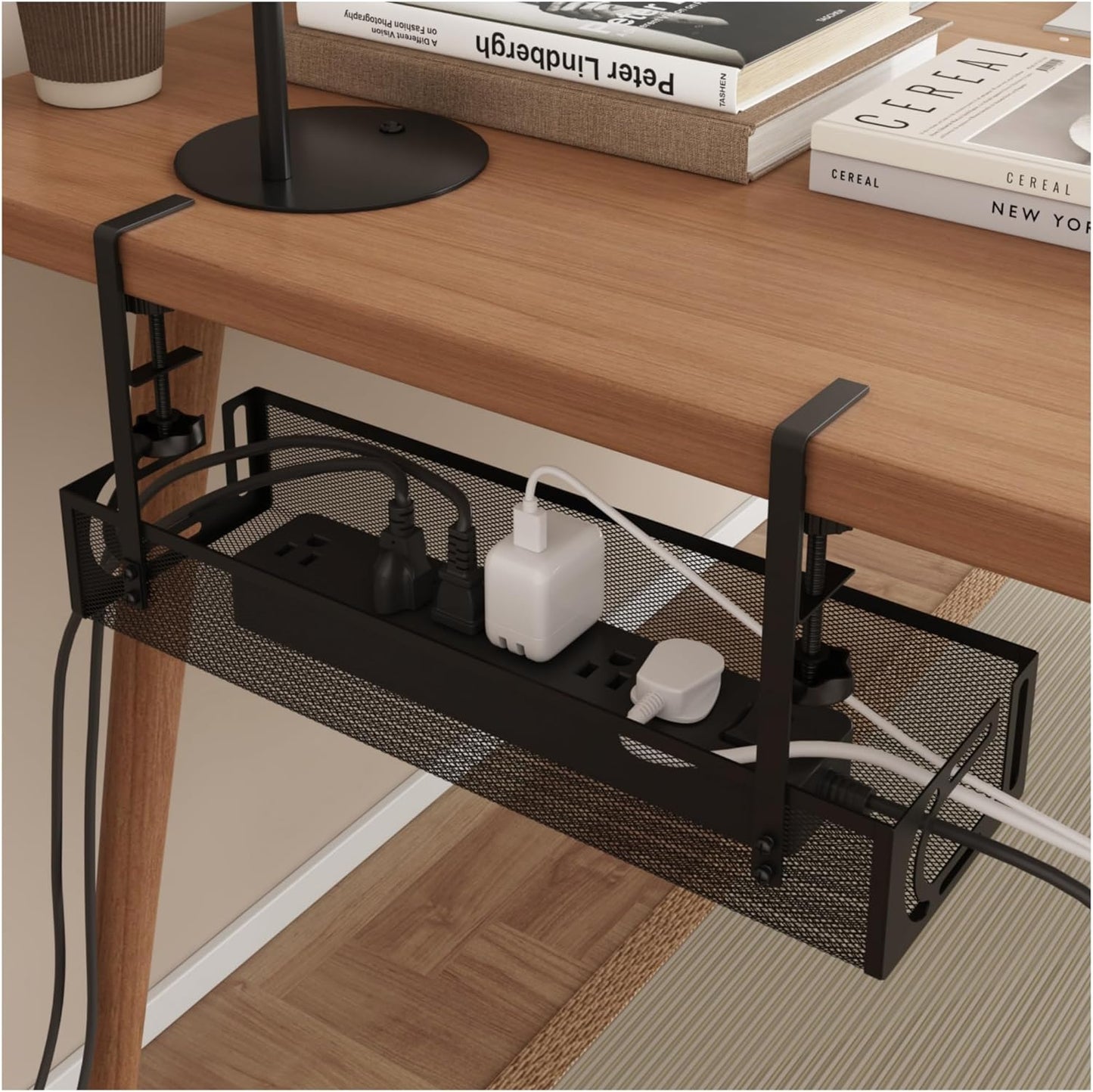 Effortless Cable Organization - Couwilson Tray (Black)