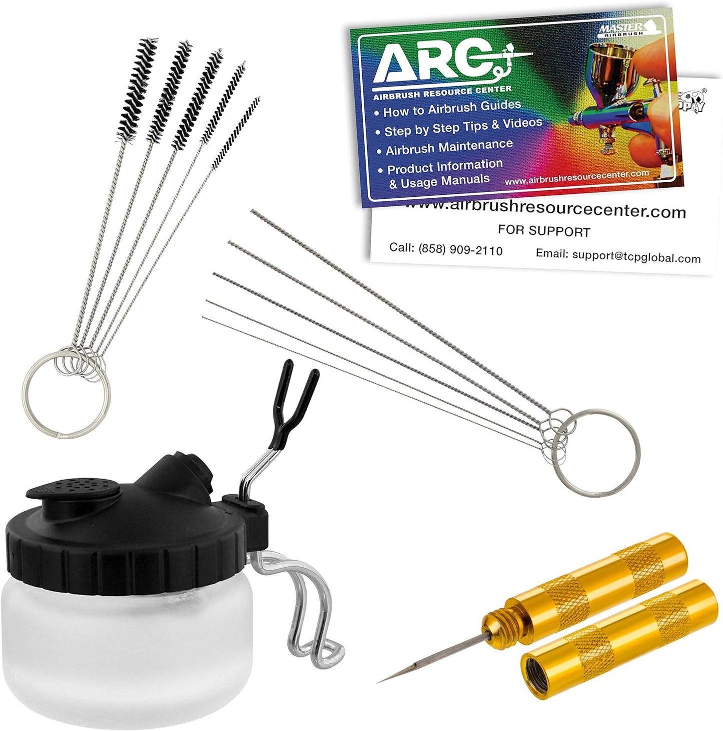 Master Airbrush Cleaning Kit - 13-Piece Set for Easy Airbrush Maintenance