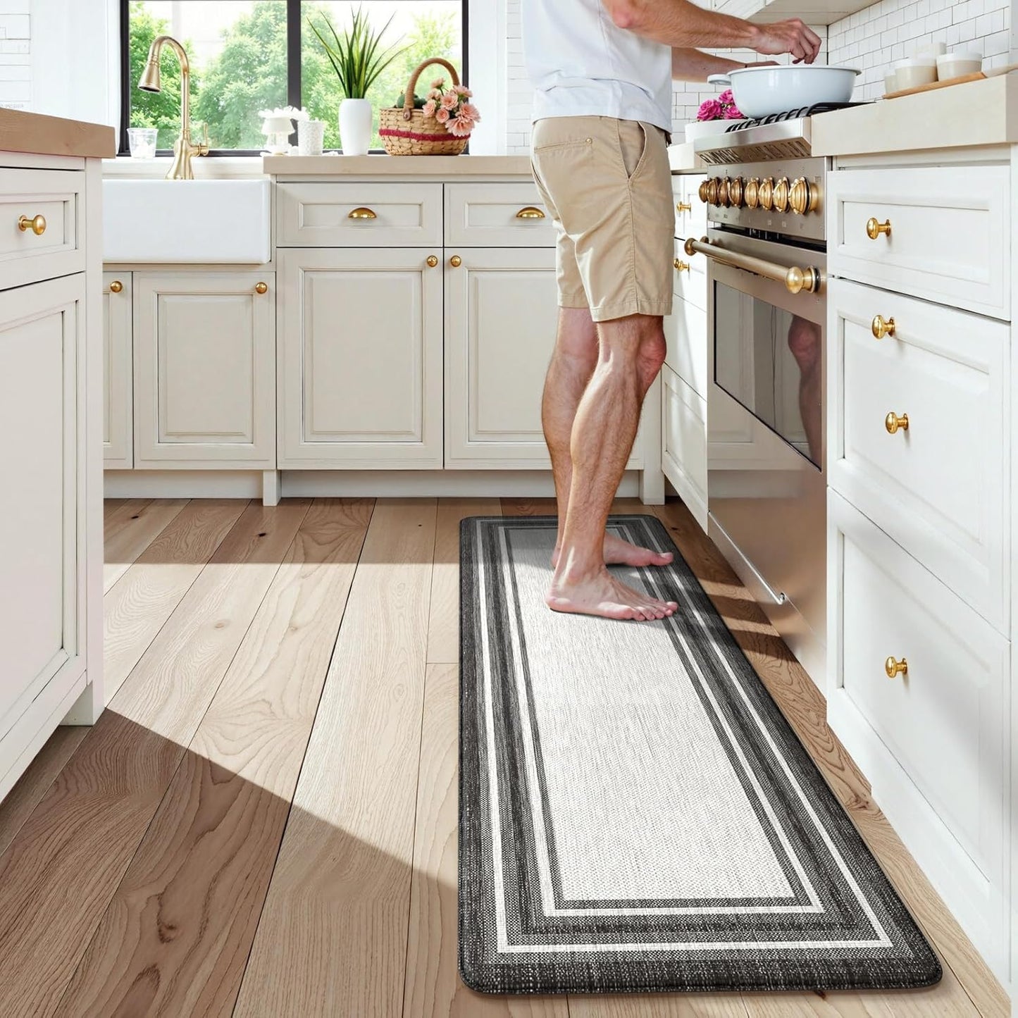 KIMODE Anti Fatigue Kitchen Mat for Comfort in Every Step